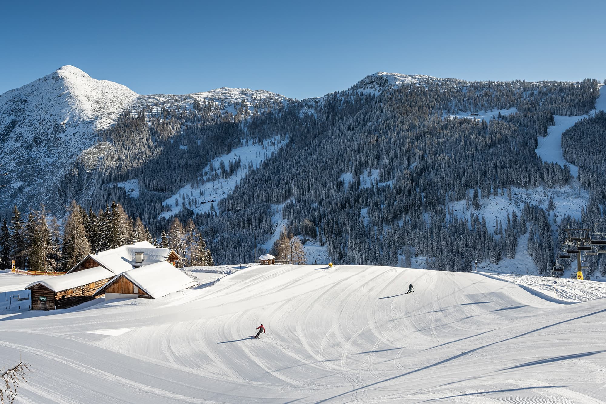 Beste schneesichere Skigebiet Zauchensee in Ski amadé in Österreich