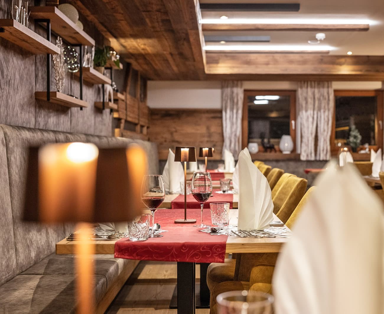 Gemütliches Restaurant in einem Hotel in Zauchensee