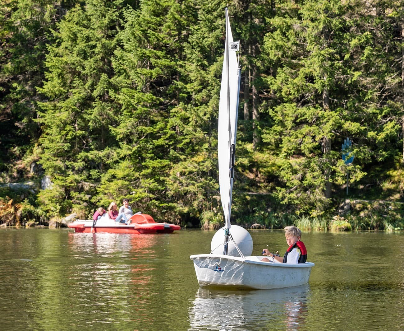 Sailing course at Zauchensee