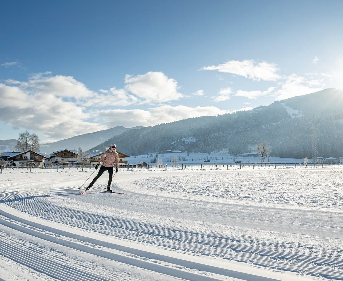 Cross-Country Skiing and Skating in Altenmarkt-Zauchensee