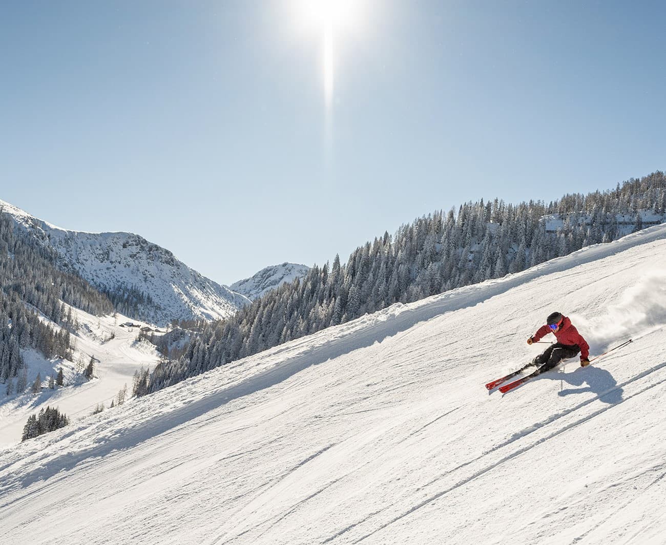 Skiing like a world champion in the Zauchensee-Flachauwinkl ski area