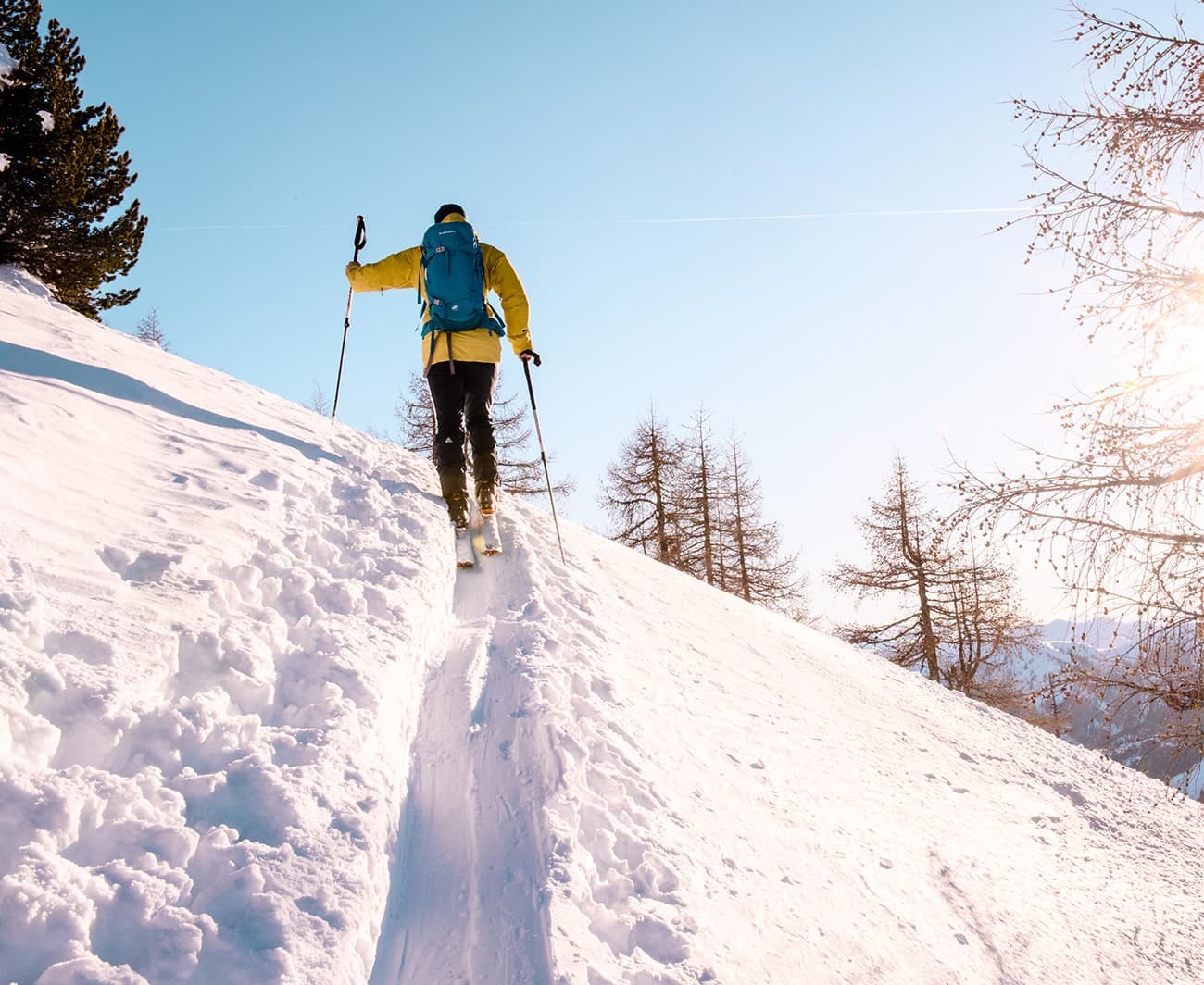 Ski tourers in Zauchensee